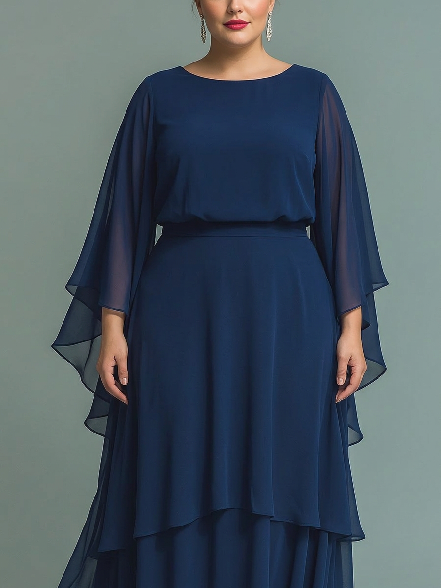 Kaitlyn | Chiffon Two-Piece Set