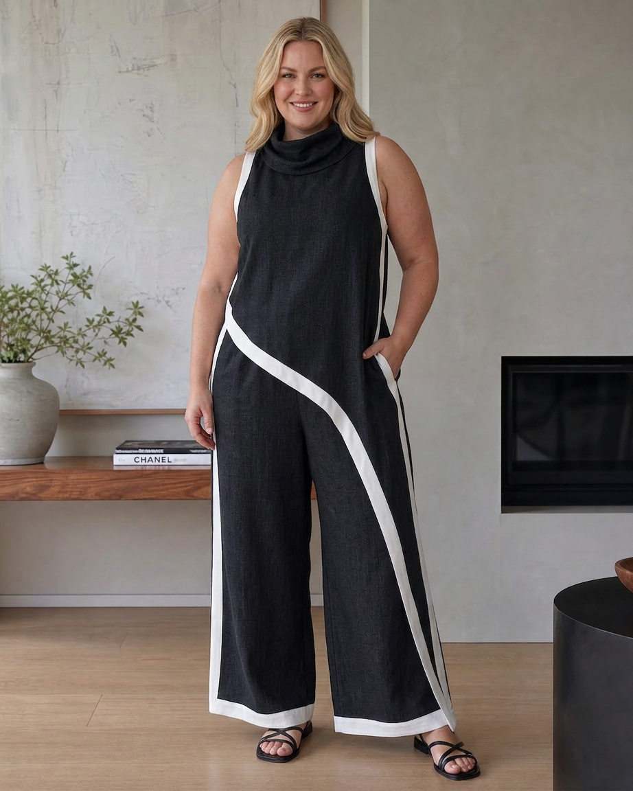 Shelby | Cowl Neck Two-Piece Set