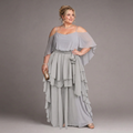 Opal | Chiffon Two-Piece Skirt Set