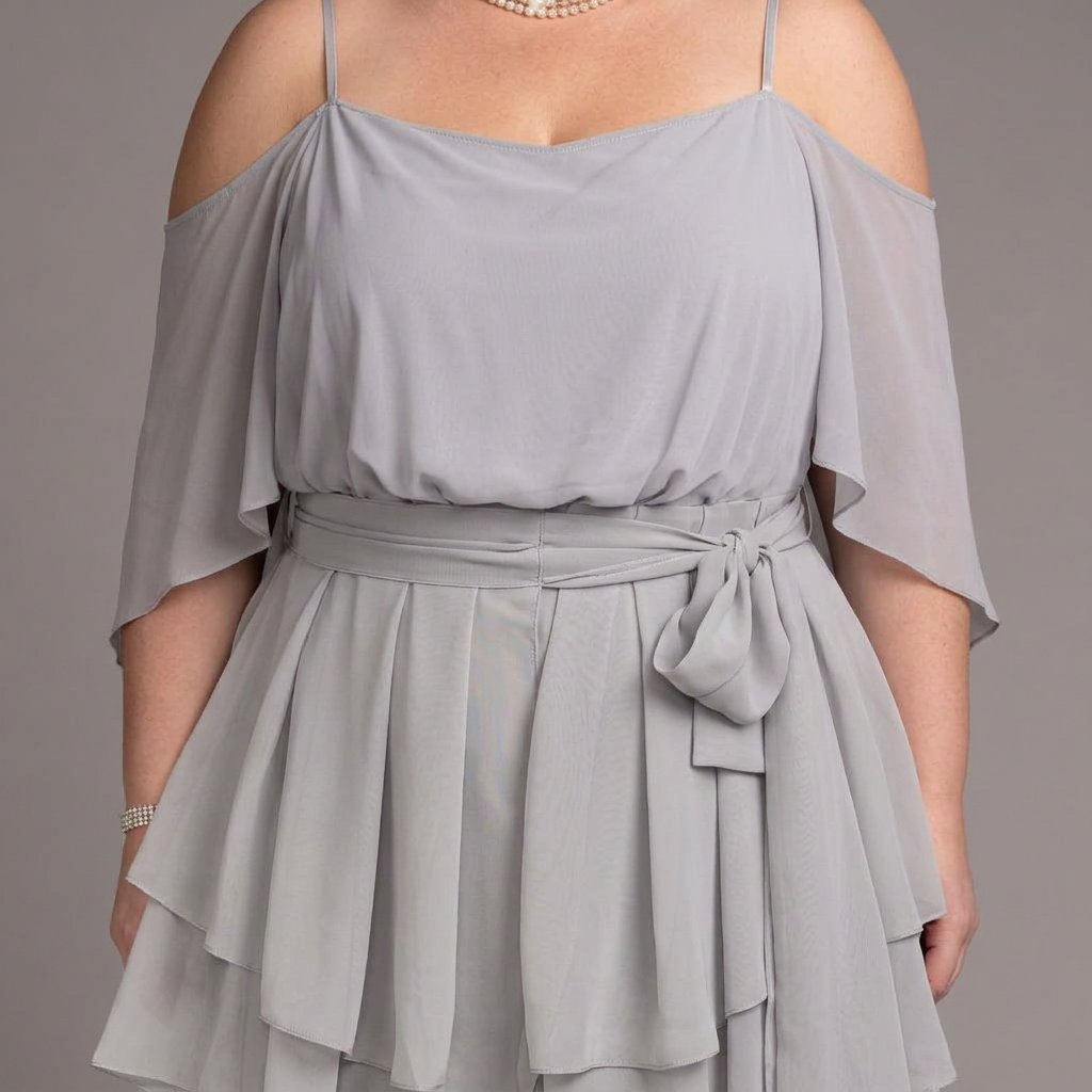 Opal | Chiffon Two-Piece Skirt Set