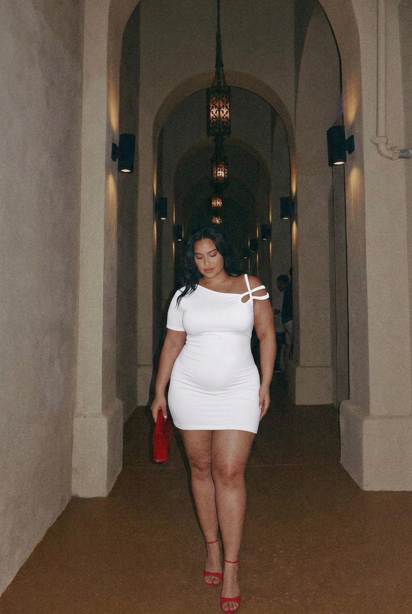 Marina | One-Shoulder Mini Dress