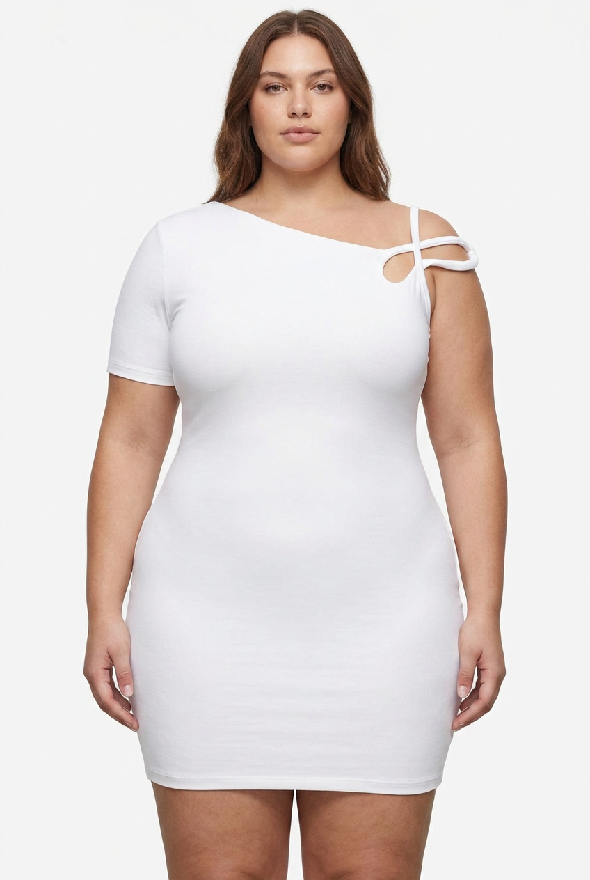 Marina | One-Shoulder Mini Dress