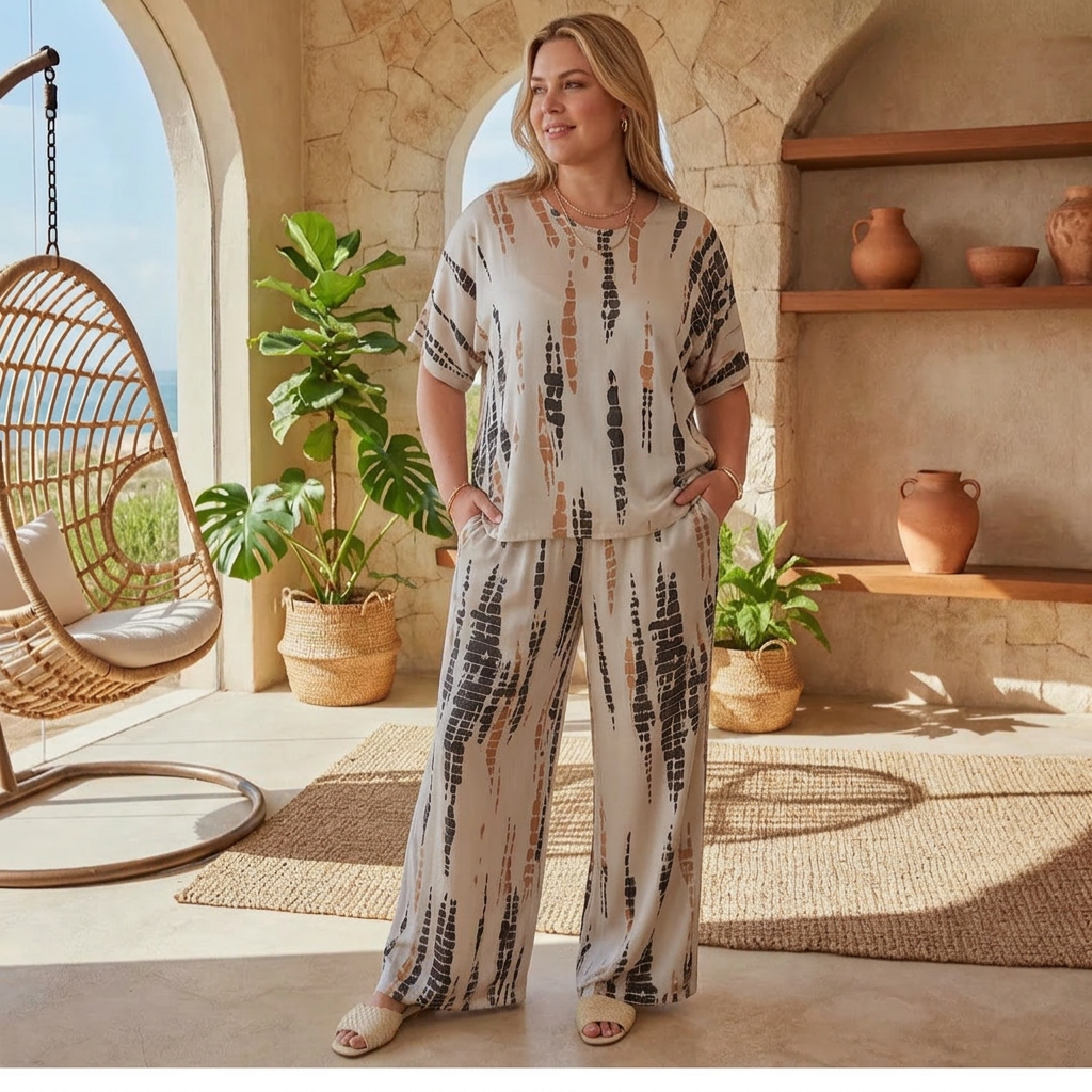 Alicia | Tie-Dye Two-Piece Set