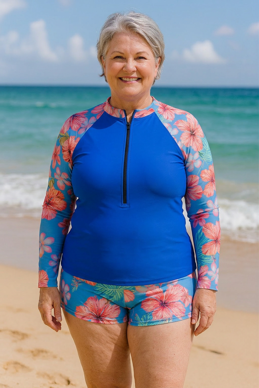 Eloise | Floral Two-Piece Swim Set