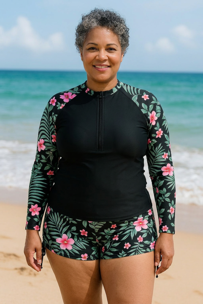Eloise | Floral Two-Piece Swim Set