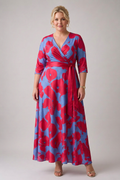 Norma | Floral V-Neck Maxi Dress