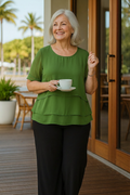 Alice | Round Neck Blouse