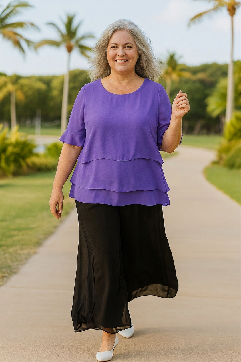 Alice | Round Neck Blouse