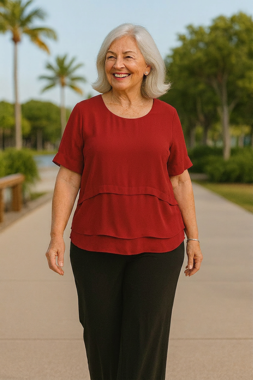 Alice | Round Neck Blouse