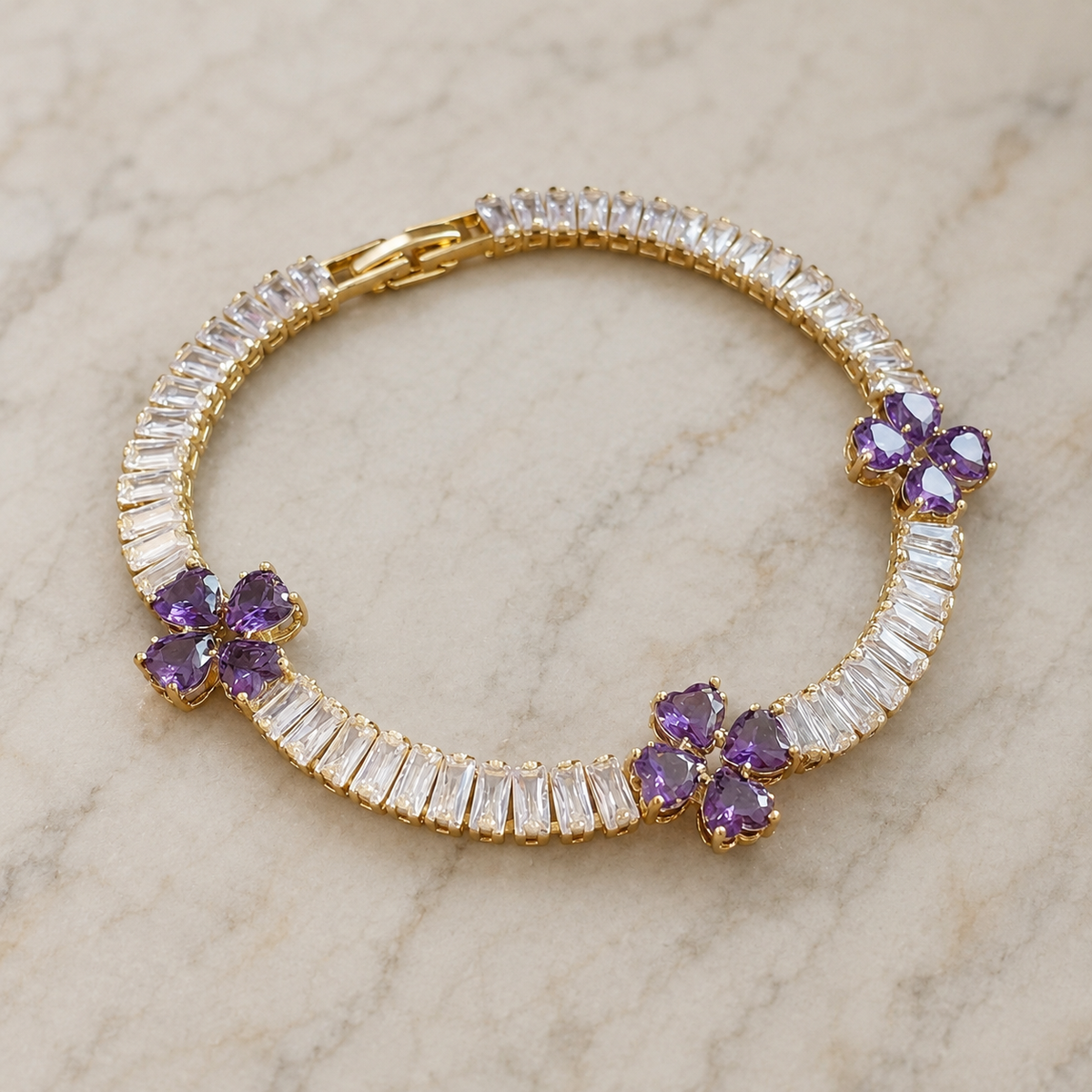 Elsie | Tennis Cubic Zirconia Bracelet for Women