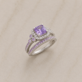 Roxanne | Stacking Cubic Zirconia Ring Set for Women