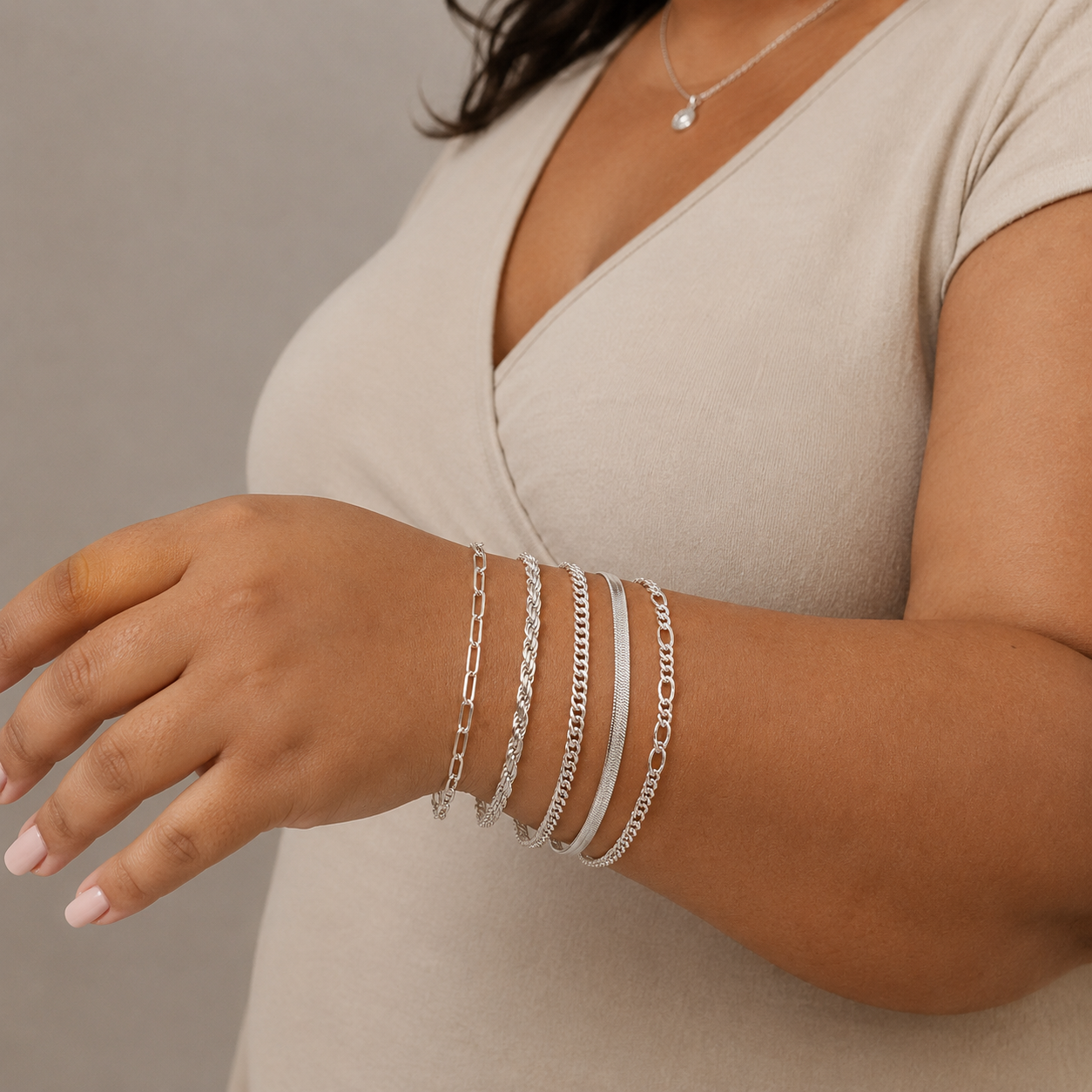 Tatum | Chain Bracelet Set for Women
