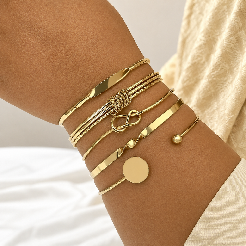 Lily | Chain Bracelet Set for Women