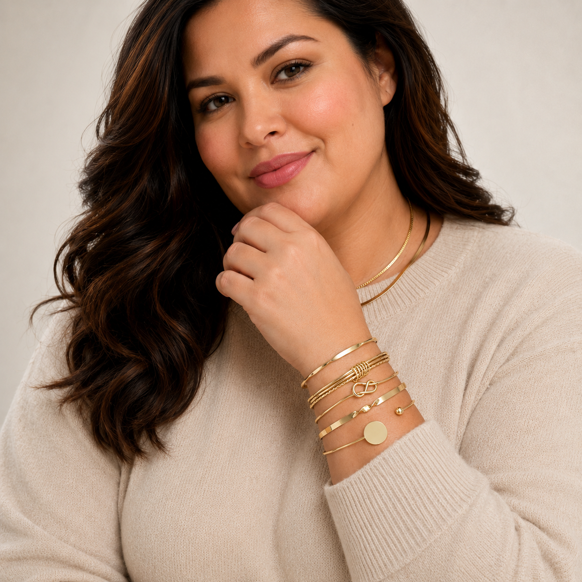Lily | Chain Bracelet Set for Women