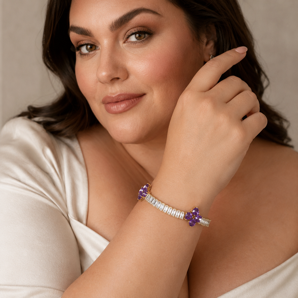 Elsie | Tennis Cubic Zirconia Bracelet for Women