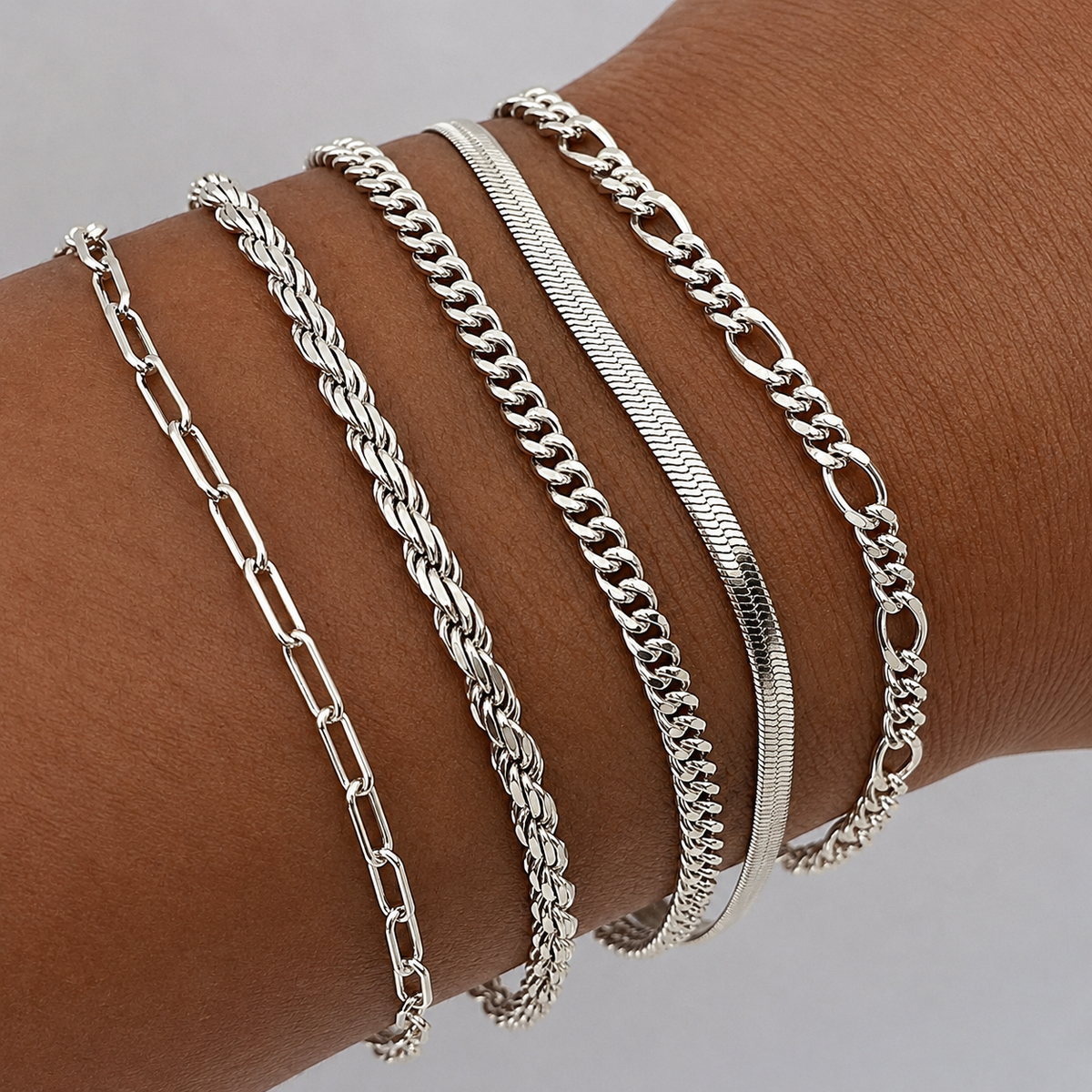 Tiffany | Chain Bracelet Set for Women