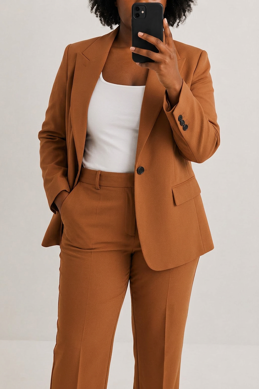 Valentina | Sleeveless Two-Piece Trouser Suit