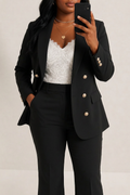 Cameron | Lace Sleeveless Two-Piece Trouser Suit