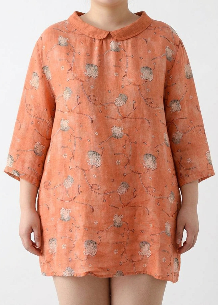 Sadie | Floral Mock Neck Shirt