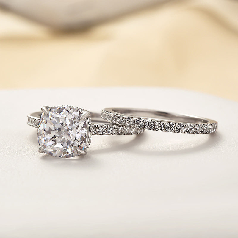 Diane | Stacking Cubic Zirconia Ring Set for Women