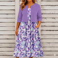 Paisley | Floral Sleeveless Two-Piece Set