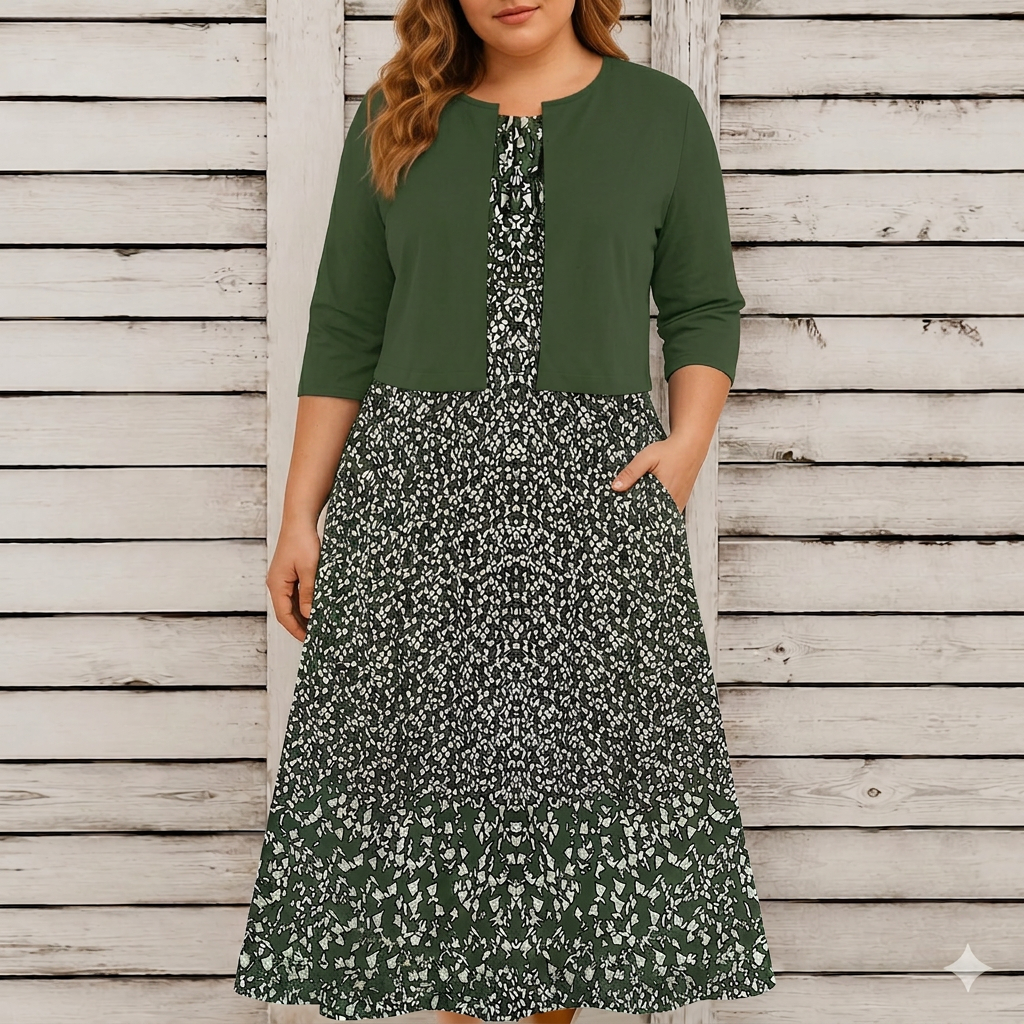 Joy | Floral Sleeveless Two-Piece Set
