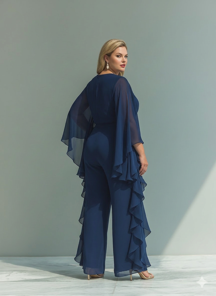 Kaitlyn | Chiffon Two-Piece Set