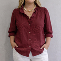 Lana | Floral Round Neck Blouse
