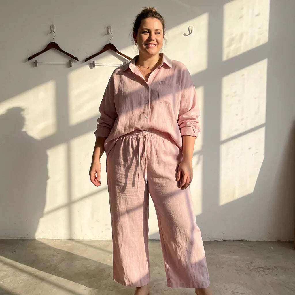 Christina | Linen Two-Piece Set