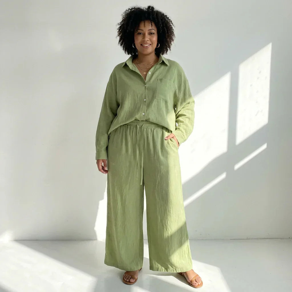 Connie | Linen Two-Piece Set