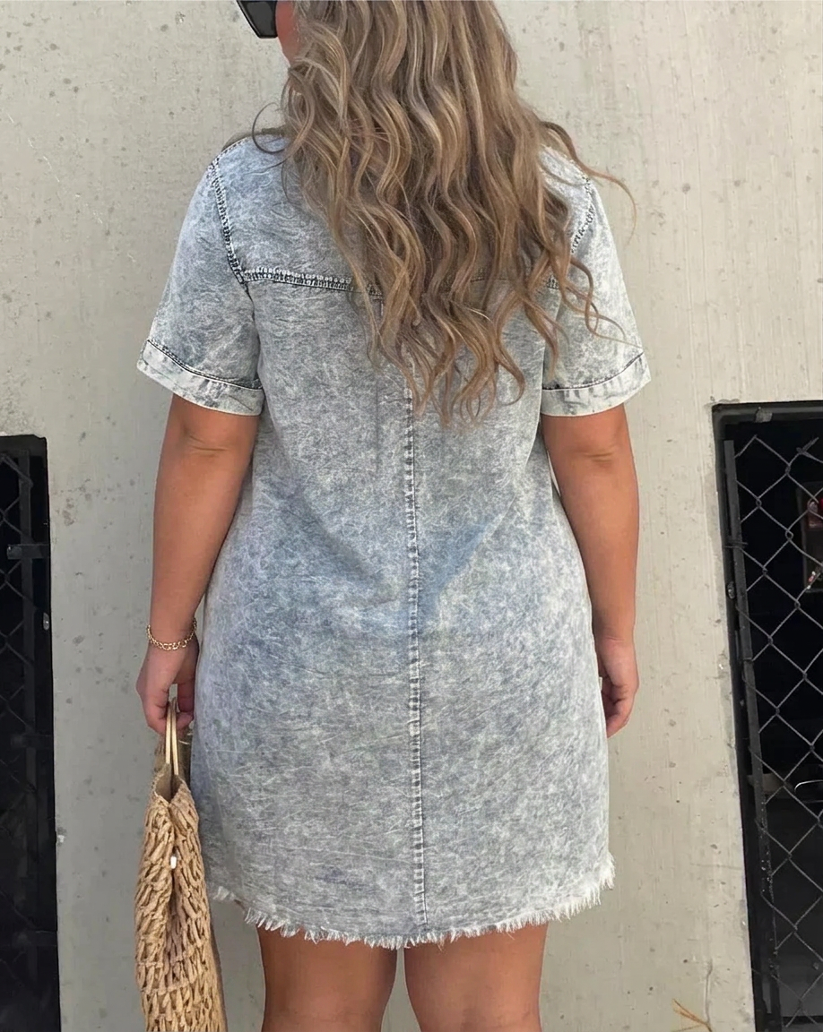 Tara | Collared Mini Dress