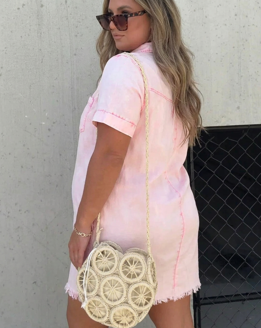 Tara | Collared Mini Dress
