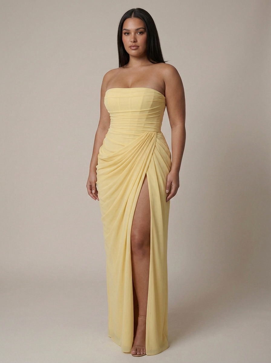 Luna | Strapless Maxi Dress