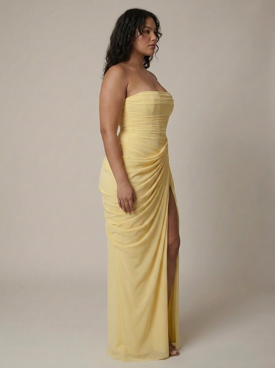 Luna | Strapless Maxi Dress
