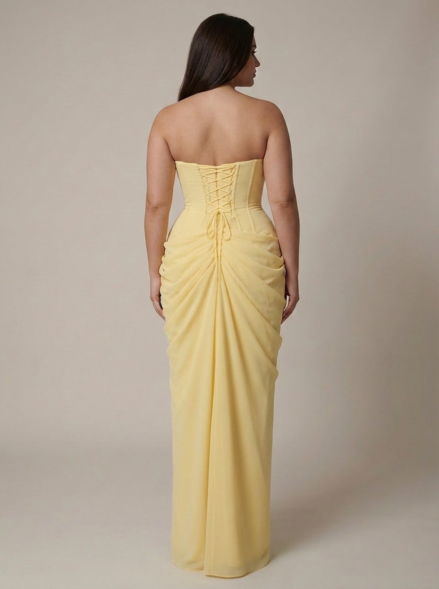 Luna | Strapless Maxi Dress