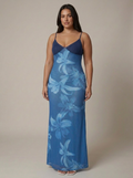 Carol | Floral V-Neck Maxi Dress
