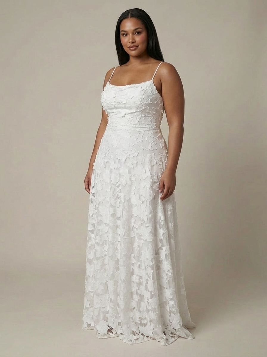 Fallon | Lace Floral Cowl Neck Maxi Dress