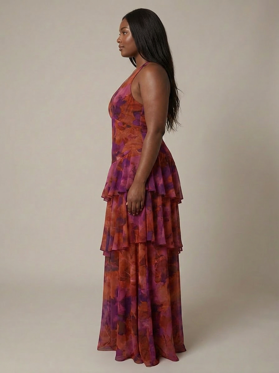 Gianna | V-Neck Maxi Dress