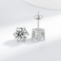 Noelle | Solitaire Stud Cubic Zirconia Earrings for Women