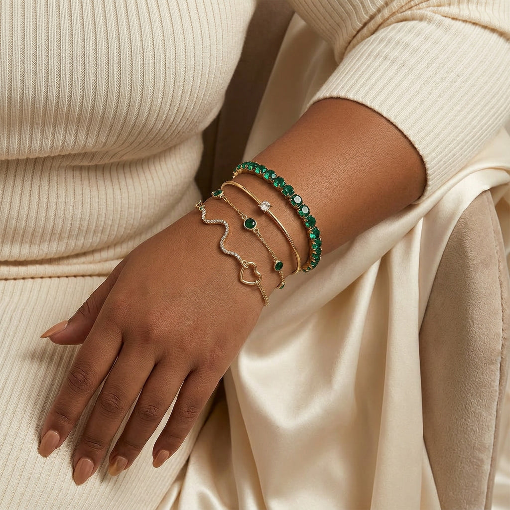 Wilma | Tennis Bracelet Set for Women