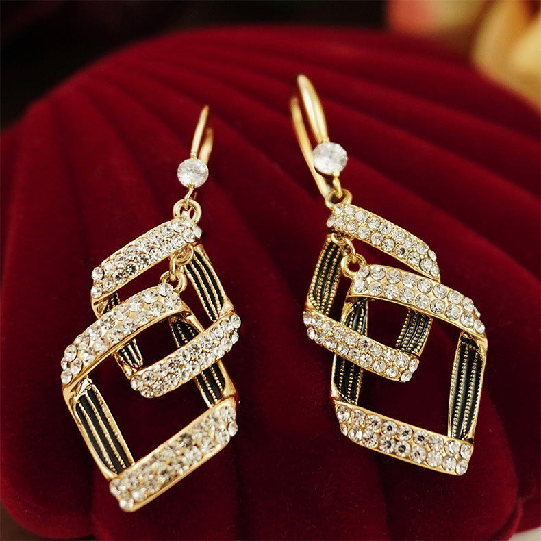Annabelle | Drop Cubic Zirconia Earrings for Women