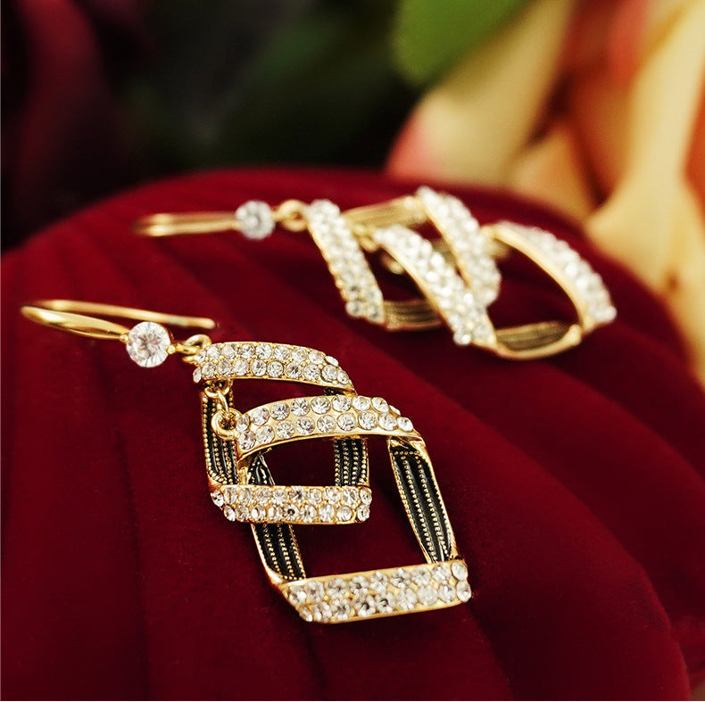 Annabelle | Drop Cubic Zirconia Earrings for Women