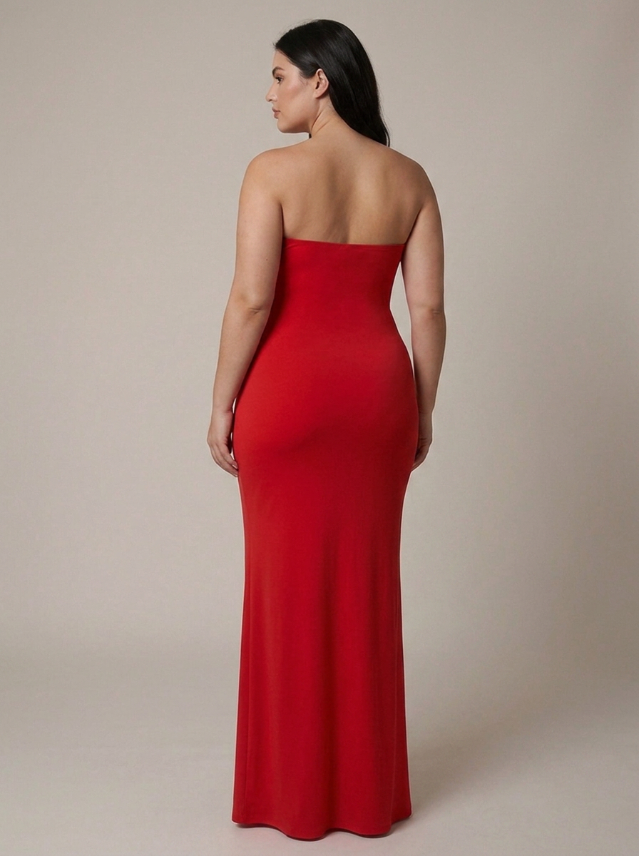 Aurora | Floral Strapless Maxi Dress