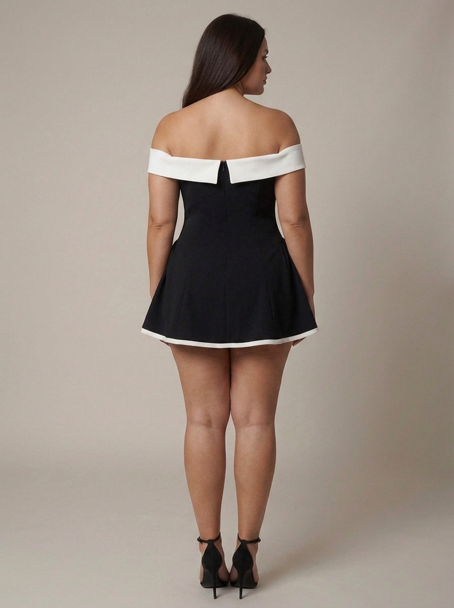 Ginger | Off-Shoulder Mini Dress