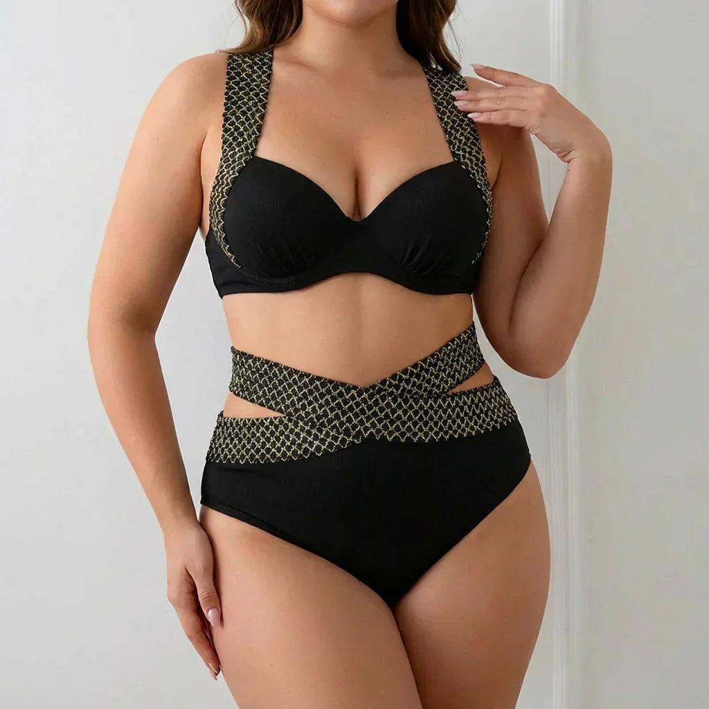 Jamie | Mesh Two-Piece Swim Set