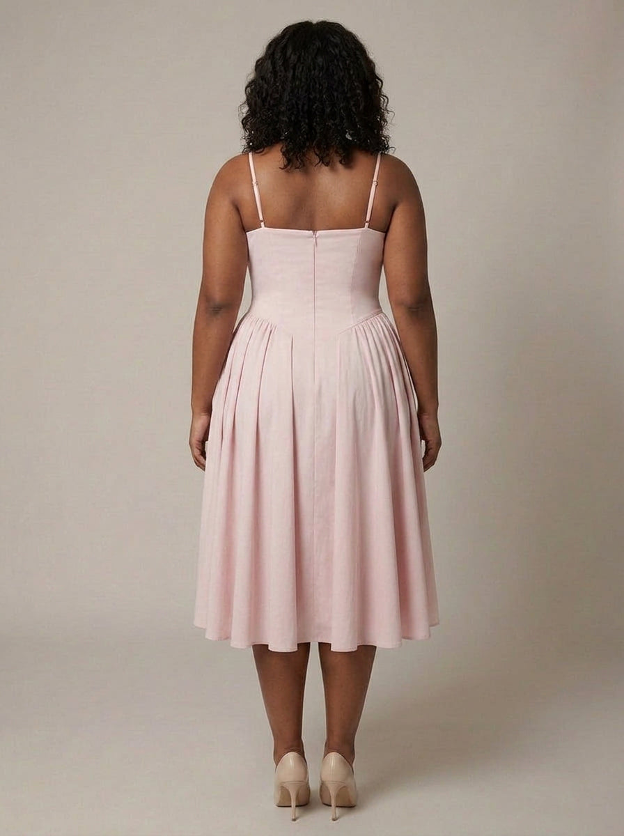 Skylar | Sweetheart Midi Dress