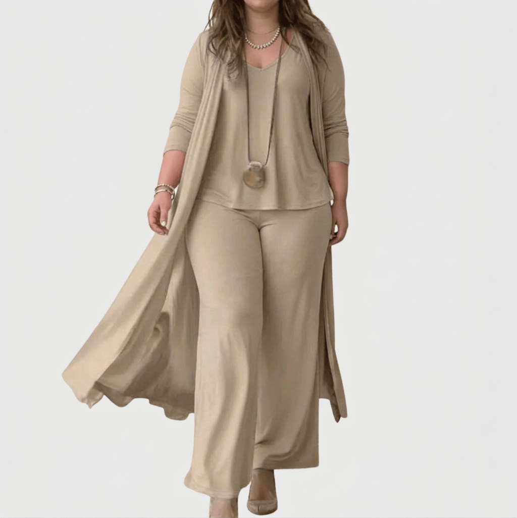Alexandra | Sleeveless Three-Piece Set