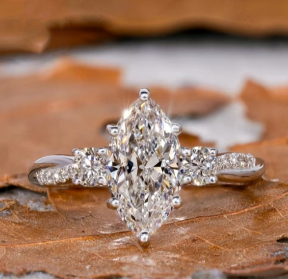 Bethany | Solitaire Cubic Zirconia Ring for Women