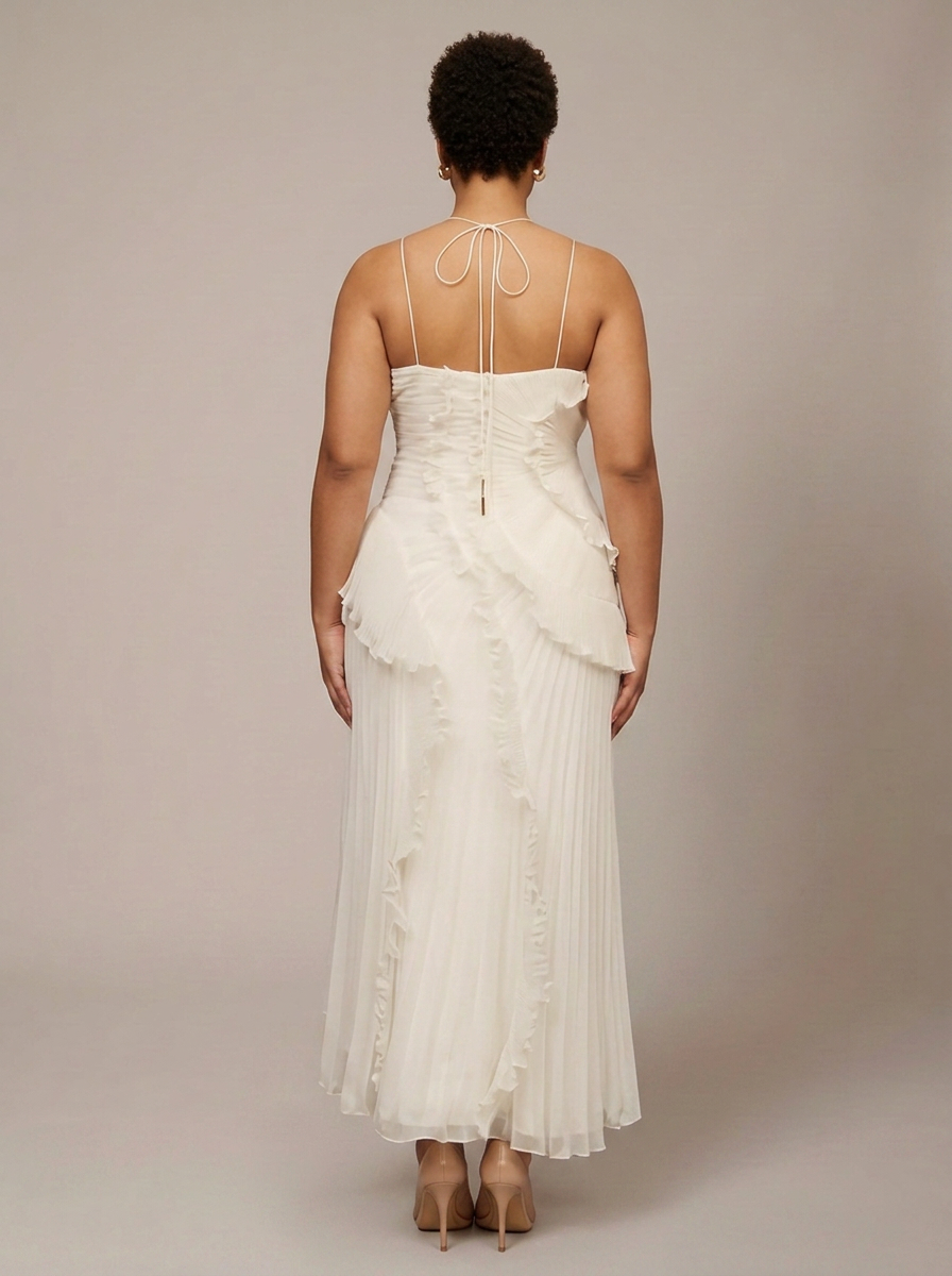 Dawn | One-Shoulder High-Low Maxi Dress