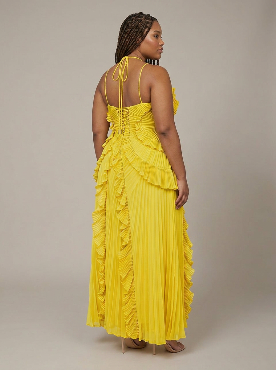 Dawn | One-Shoulder High-Low Maxi Dress